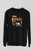 Exploited Baskılı Unisex Siyah Sweatshirt