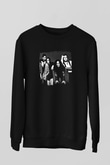 Extreme Baskılı Unisex Siyah Sweatshirt