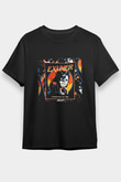 Exumer Baskılı Unisex Siyah Tişört