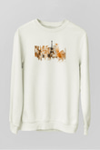 Eyfel Kulesi Beyaz Unisex Sweatshirt