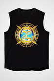 Fable Siyah Unisex Kolsuz Tişört