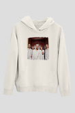 Faith No More Baskılı Unisex Beyaz Hoodie
