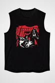 Faith No More Baskılı Unisex Siyah Kolsuz Tişört