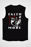 Faith No More Siyah Unisex Kolsuz Tişört