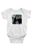 Fall Out Boy Baskılı Unisex Beyaz Bebek Body - Zıbın