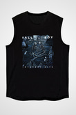 Fall Out Boy Baskılı Unisex Siyah Kolsuz Tişört
