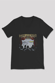 Fall Out Boy Baskılı Unisex Siyah V Yaka Tişört