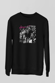 Falling In Reverse Baskılı Unisex Siyah Sweatshirt