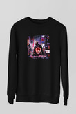 Falling In Reverse Baskılı Unisex Siyah Sweatshirt