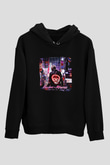 Falling In Reverse Baskılı Unisex Siyah Hoodie