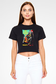 Far Cry Siyah  Crop Top Tişört