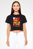 Far Cry Siyah  Crop Top Tişört
