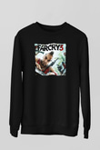 Far Cry Siyah Unisex Sweatshirt