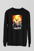 Far Cry Siyah Unisex Sweatshirt