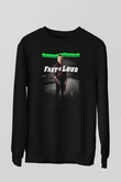 Fast N' Loud Siyah Unisex Sweatshirt