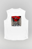Fates Warning Baskılı Unisex Beyaz Kolsuz Tişört
