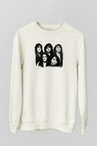 Fates Warning Baskılı Unisex Beyaz Sweatshirt
