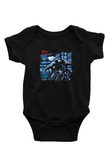 Fates Warning Baskılı Unisex Siyah Bebek Body - Zıbın