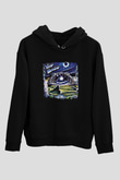 Fates Warning Baskılı Unisex Siyah Hoodie