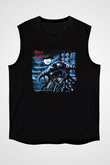Fates Warning Baskılı Unisex Siyah Kolsuz Tişört