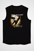 Fear Factory Siyah Unisex Kolsuz Tişört
