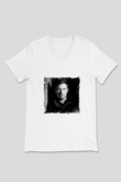 Fedde Le Grand Baskılı Beyaz V Yaka Unisex Tişört