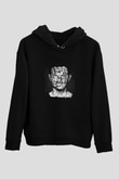 Fedde Le Grand Baskılı Unisex Siyah Hoodie