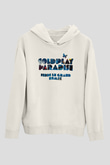 Fedde Le Grand Beyaz Unisex Kapüşonlu Sweatshirt