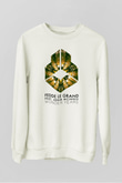 Fedde Le Grand Beyaz Unisex Sweatshirt