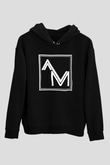 Fedde Le Grand Siyah Unisex Kapüşonlu Sweatshirt