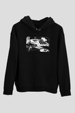 Fedde Le Grand Siyah Unisex Kapüşonlu Sweatshirt
