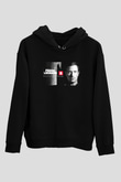 Fedde Le Grand Siyah Unisex Kapüşonlu Sweatshirt