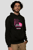 Fedde Le Grand Siyah Unisex Kapüşonlu Sweatshirt