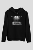 Fedde Le Grand Siyah Unisex Kapüşonlu Sweatshirt