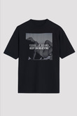 Fedde Le Grand Siyah Unisex Oversize Tişört T-Shirt