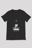 Fedde Le Grand Siyah Unisex V Yaka Tişört