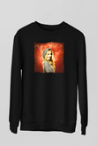 Fergie Siyah Unisex Sweatshirt