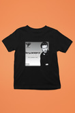Ferry Corsten Baskılı Siyah Unisex Çocuk Tişört