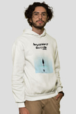 Ferry Corsten Beyaz Unisex Kapüşonlu Sweatshirt
