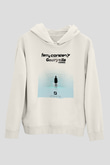 Ferry Corsten Beyaz Unisex Kapüşonlu Sweatshirt