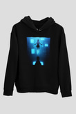 Ferry Corsten Siyah Unisex Kapüşonlu Sweatshirt