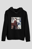 Ferry Corsten Siyah Unisex Kapüşonlu Sweatshirt