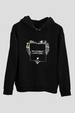 Ferry Corsten Siyah Unisex Kapüşonlu Sweatshirt