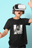 Fetty Wap Baskılı Unisex Siyah Çocuk Tişört