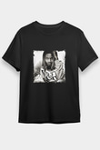 Fetty Wap Baskılı Unisex Siyah Tişört