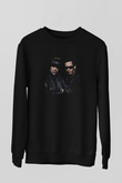 Fields of the Nephilim Baskılı Unisex Siyah Sweatshirt