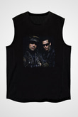 Fields of the Nephilim Baskılı Unisex Siyah Kolsuz Tişört