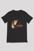 Fight Club Dövüş Klubü Siyah Unisex V Yaka Tişört