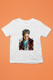 Fight Club (Tyler Durden) Baskılı Beyaz Unisex Beyaz Çocuk Tişört - Tshirt