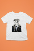 Fight Club (Tyler Durden) Baskılı Beyaz Unisex Beyaz Çocuk Tişört - Tshirt